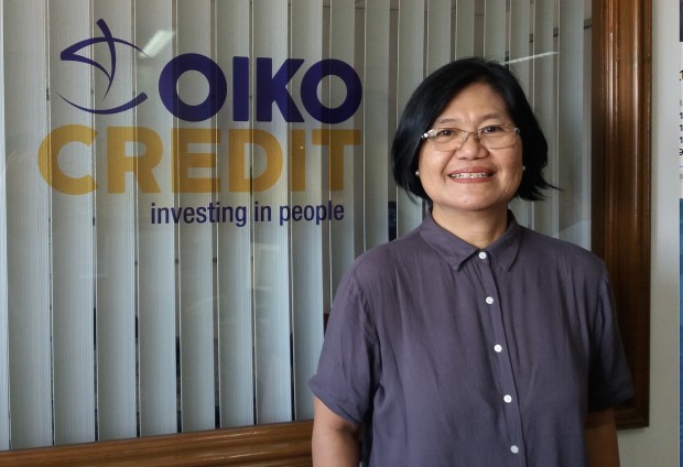 Marilou Juanito ist Oikocredits Beauftragte für Beratung- und Schulungsmaßnahmen sowie soziale Wirksamkeit in Südostasien.